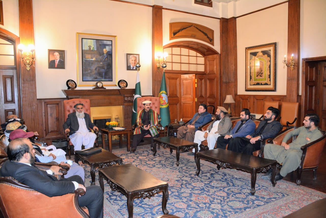 Kharoti Global Organization & Afghan Transit Trade Delegation Meets Governor Khyber Pakhtunkhwa